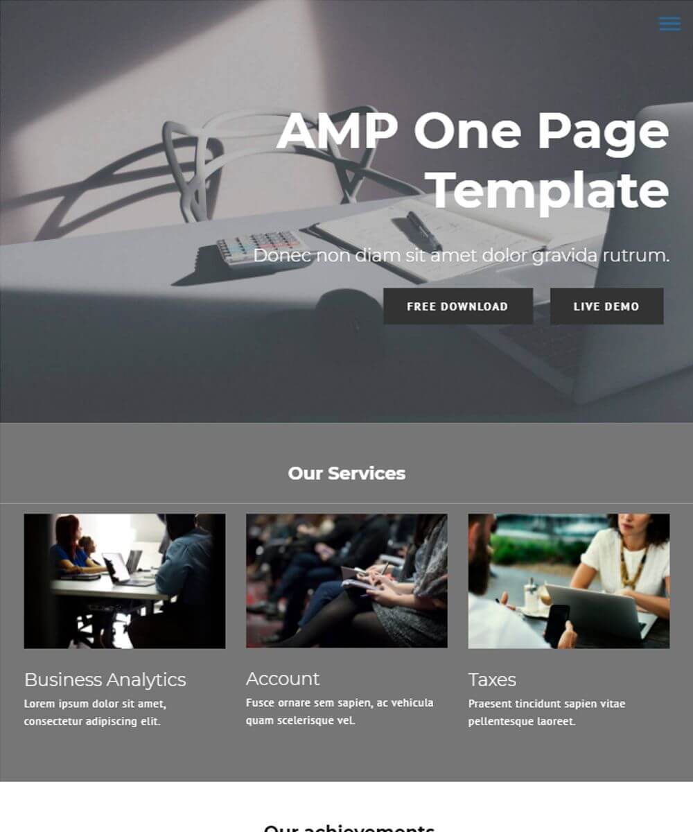 ampwebsitebuilder com